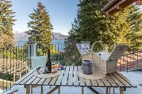 Terraced studio on a botanical garden, facing lake Maggiore Hotels in Gonte