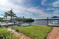 Riverfront Basecamp to Boat Fish Chase Sunsets - 3-Star