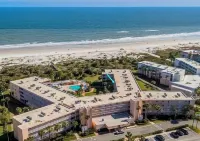 Ocean View Condo Steps to St. Augustine Beach - 2 Pools - Gym