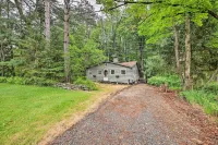 Cabin w/ Trails + Creek! 23 Mi to Camelback Slopes - 3-Star