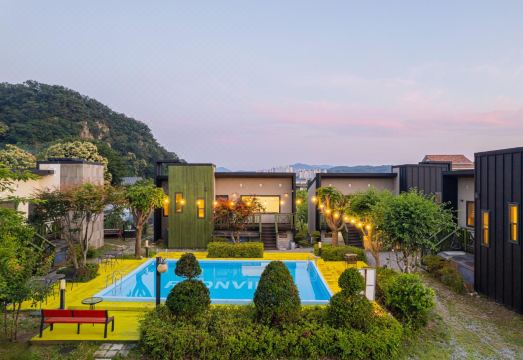 펜션 바베큐장 이미지