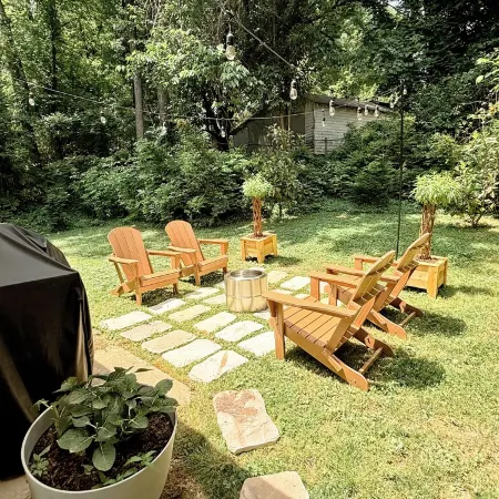 Curated Duke Retreat • Minutes to Dpac, Downtown • Espresso, Eco+, Fire Pit