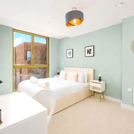 Stylish 1 Bed Sleeps 3 - Old Trafford - City Centre Tram Access