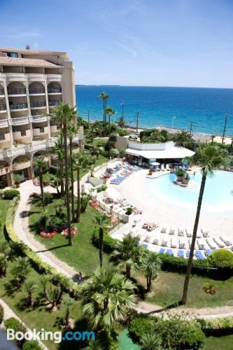 Hotel Exterior #Cannes Boccacabana Beach, Seafront, in Résid Pierre&Vacances 3 Stars Photo