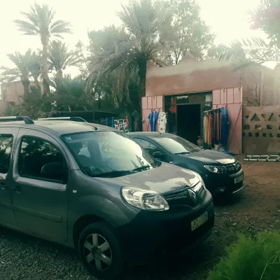 Auberge Jnane Dar Diafa is Located in the Center of Tamegroute Opposite the Libr