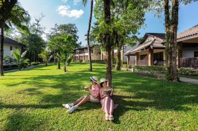 庭 ザ リーフ オーシャンサイド リゾートの写真