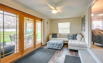 Osseo Cottage on Pleasant Lake w/ Dock & Views!