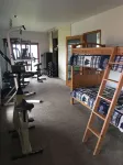 6 Bedroom Mountain Retreat  37 Acres, Close to Hwy 285, Borders National Forest - Gym