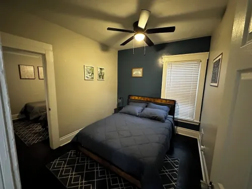 A modern, comfortable and conveniently located apartment.