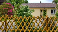 HOUSE ON GARDEN OF CHARM IN THE VILLAGE GARDEN OF VARENGEVILLE ON SEA