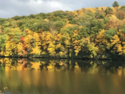 Cabin on the North Country Trail and close to the Clarion River. Open all Year.