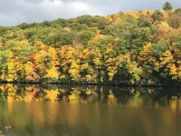 Cabin on the North Country Trail and close to the Clarion River. Open all Year.
