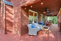 Family Cabin Fun: Deck Slide, Hot Tub, Fire Pit & Resort Amenities!