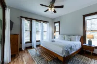 Creek-side retreat in the woods, perfect for families seeking quality time