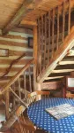 Glory Days Riverfront 1800s log cabin near Gem mines