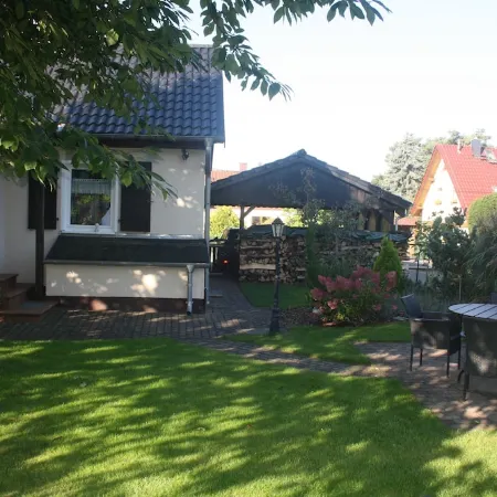 Vacation home in Bernau near Berlin in a quiet location with veranda and terrace