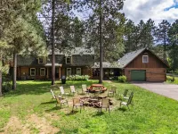 Luxury 10Br Lodge 6 Wooded Acres • Game Lounge • Pet Friendly Retreat Sleeps25+