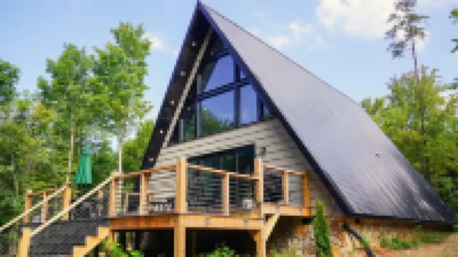 Exclusive Couples Getaway with Romantic Amenities, Private & Beautiful A-Frame
