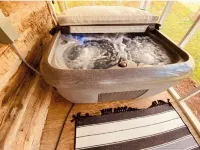 Charming and modernized 1800's Creekside Cabin w/Hot Tub and 5 minutes to I-77