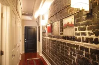 Historic District, easy walking to everything. Convenient public parking.