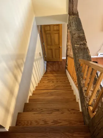 Cozy cabin in the woods