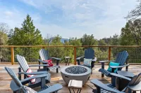 Mountain Retreat on 5 Acres with Nature Views, Deck, Hot Tub, EV Charging