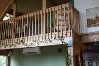 Chalet overlooking quiet bay, surrounded by Deception Pass state park