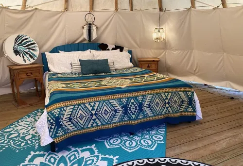 The Arrowhead Tipi Resort - Morning Star - Nomadic Tipis on Lake Tawakoni