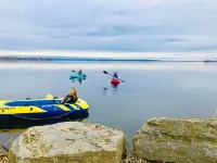 Private Lakefront 4-bedroom vacation with two home's on Lake Champlain Hotels in Champlain