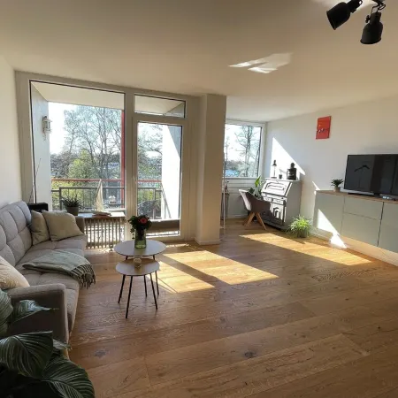 The last apartment before the Steinhuder Meer *sea view *WLAN *kitchen *south balcony