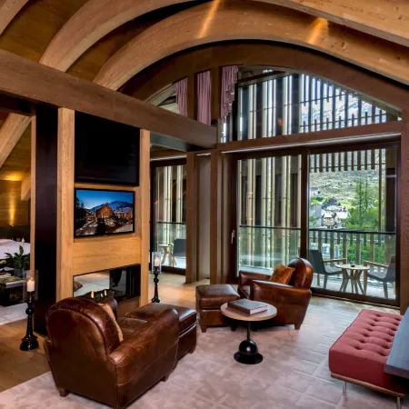 The Chedi Andermatt, Switzerland Hotele w: Andermatt