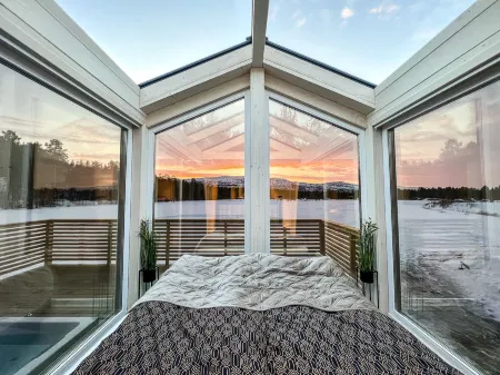 Flatmoen Natur Lodge Отели в г. Альта