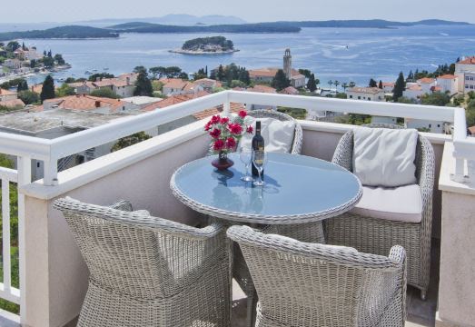 Apartmani KREŠIĆ 1 Hvar 전망 사진