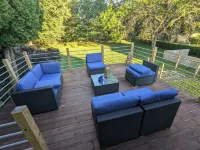 Elegant, charming, serene, & delightful home with huge fenced yard close to I90! Hotels in Loves Park