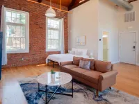 High Ceilings and Original Brick Walls - Stylish Historic Loft Retreat Hotels in Providence