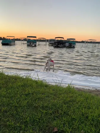 Charming 2-bed cottage on Bass Lake with access to public beach and boat launch.