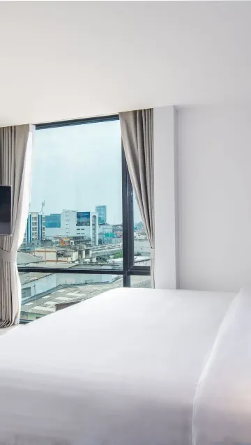 ห้องดีลักซ์หัวมุม(เตียงคิงไซส์)