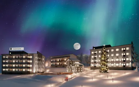 Aateli Lakeside Chalets - Former Vuokatti Suites Отели в г. Kajana