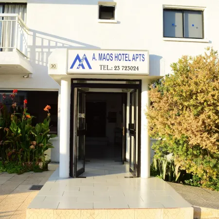A Maos Hotel Apartments Отели рядом с достопримечательностью «Ayia Napa Harbour»