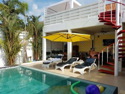 Outdoor Swimming Pool Barefeet Naturist Resort Photo