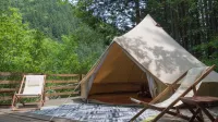 Fureaihiroba Glamping Hotels near JR Okutama Station
