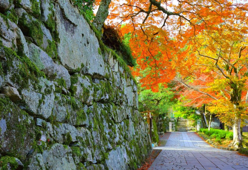 유잔소 료칸의 야외 온천 이미지