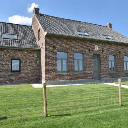 Spacious Holiday Home with Pond in Poperinge
