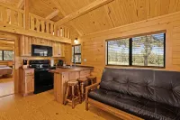 Barnwell Mountain Cabins #2: Cabin/Tiny Home w/ loft in Gilmer across from BMRA