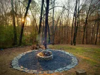 This is Deep Chill! Relax in the hot tub or walk 3 minutes to the lake.