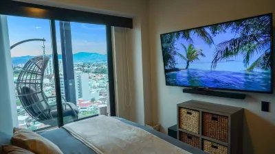 @SmartMobilis Luxury Villa for Long Stays & Medical Tourism Balcony,Pool & Gym Hotel a 