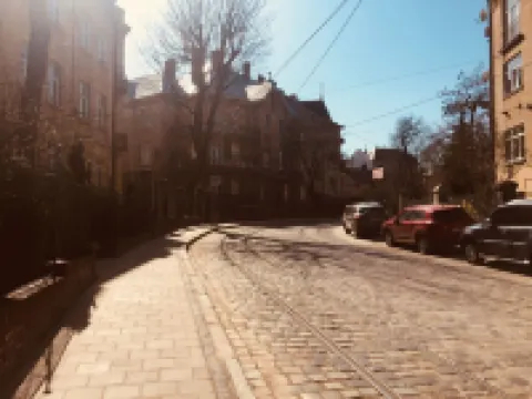 Apartment in old Austrian building located in historical centre. Nicw