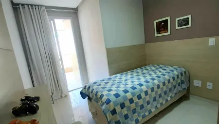 Luxury and refinement apartment next to the most beautiful beaches in the center of Guarapari