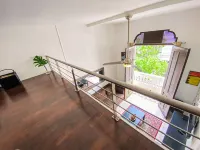 Chic loft/Great location/WiFi/Self check in-out/High Cleanliness Standards!
