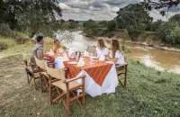 Karen Blixen Camp Masai Mara - breakfast